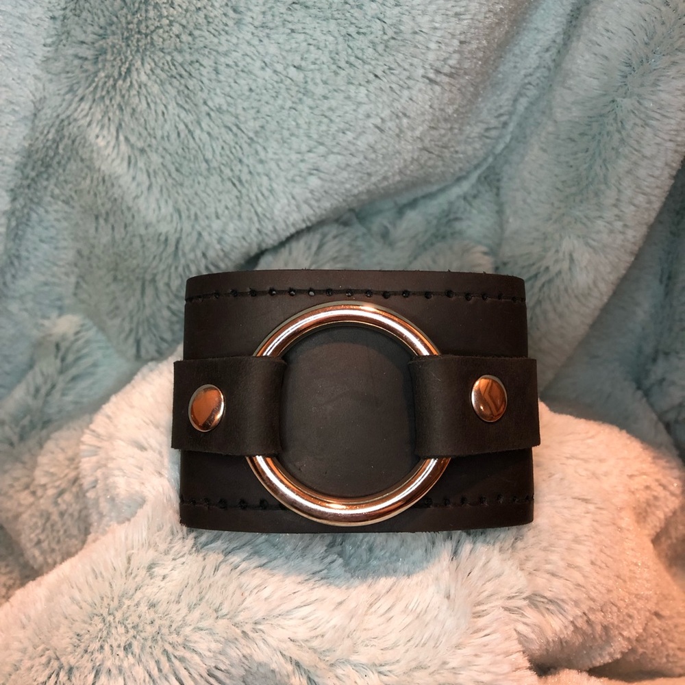 Unisex Bracelet-Handmade from genuine leather belt